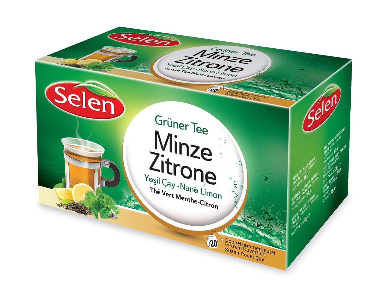 Selen Grüner Tee Minze-Zitrone (3803)