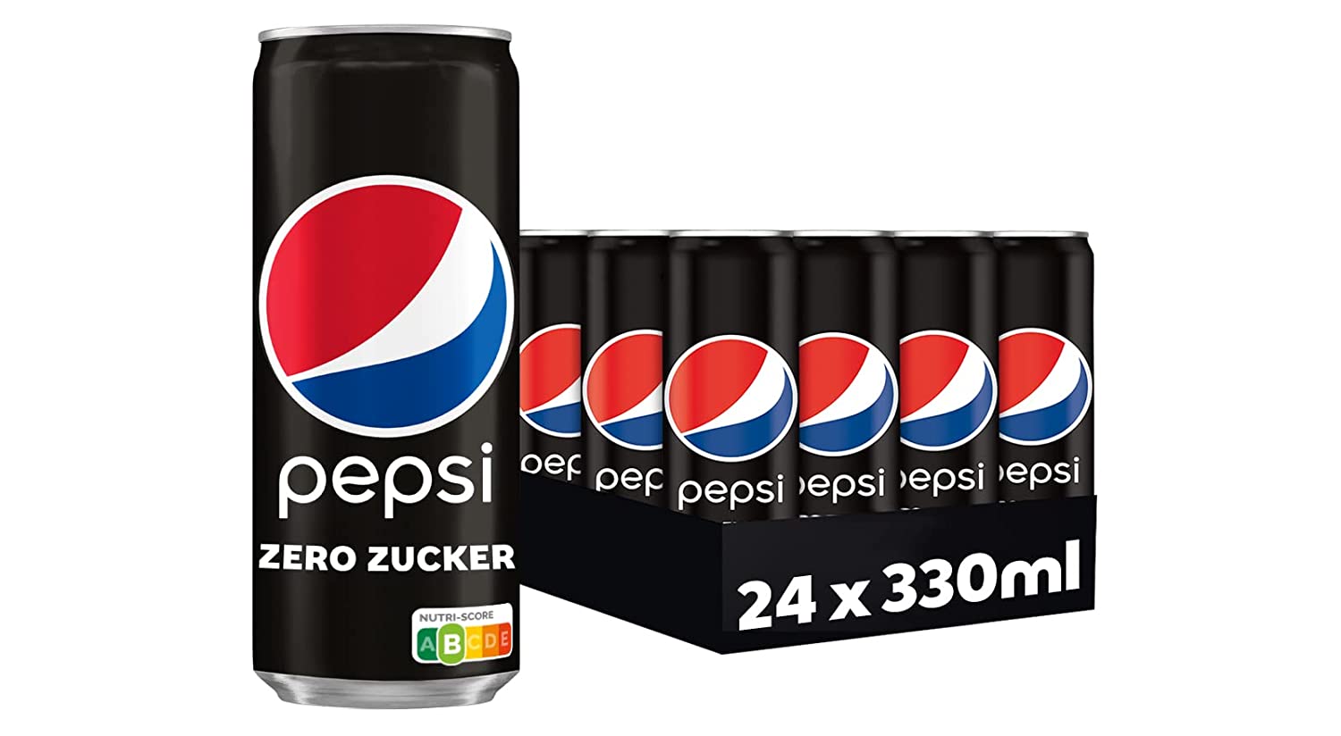 Pepsi ZERO Cola DOSE mit Pfand 330ml (1605)